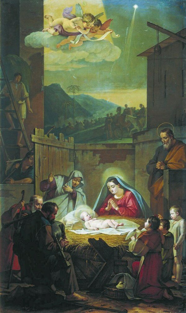 Рождество Христово. Василий Шебуев