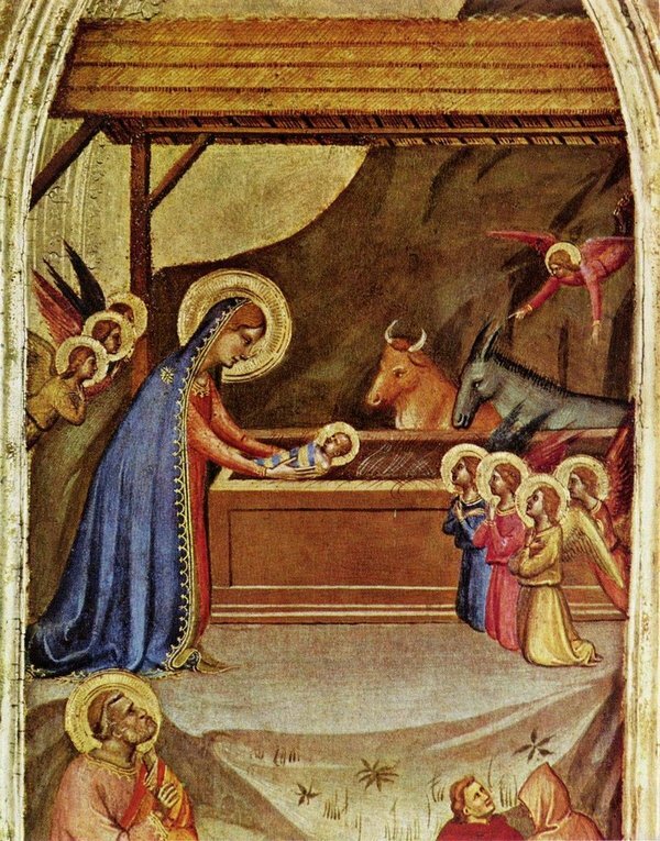 Рождество Христово 1350 Бернардо Дадди.