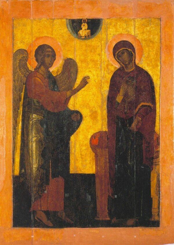 Икона Благовещение Пресвятой Богородицы, Устюжское