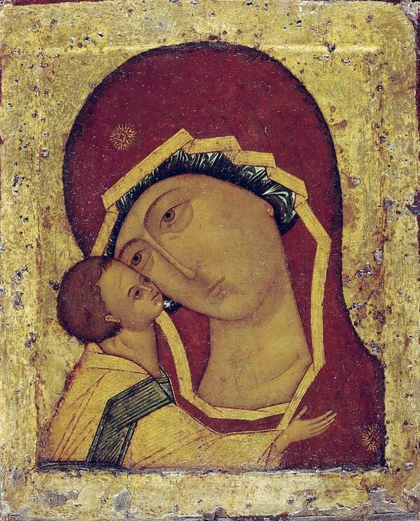Игоревская икона Божией Матери. 2-я пол. XVI века