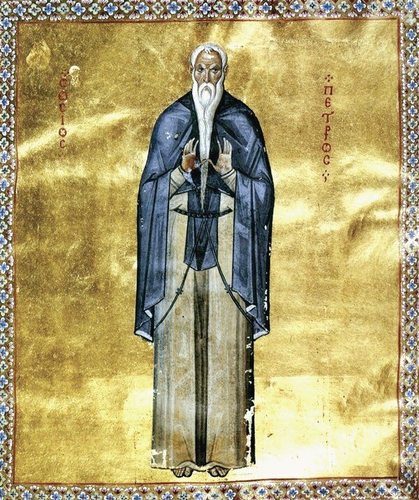 Преподобный Петр Молчальник, Галатийский 