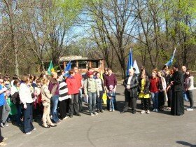 Молодёжка на Всеукраинском субботнике