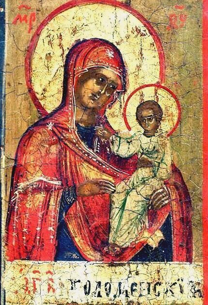 Икона Коломенской иконы Божьей Матери