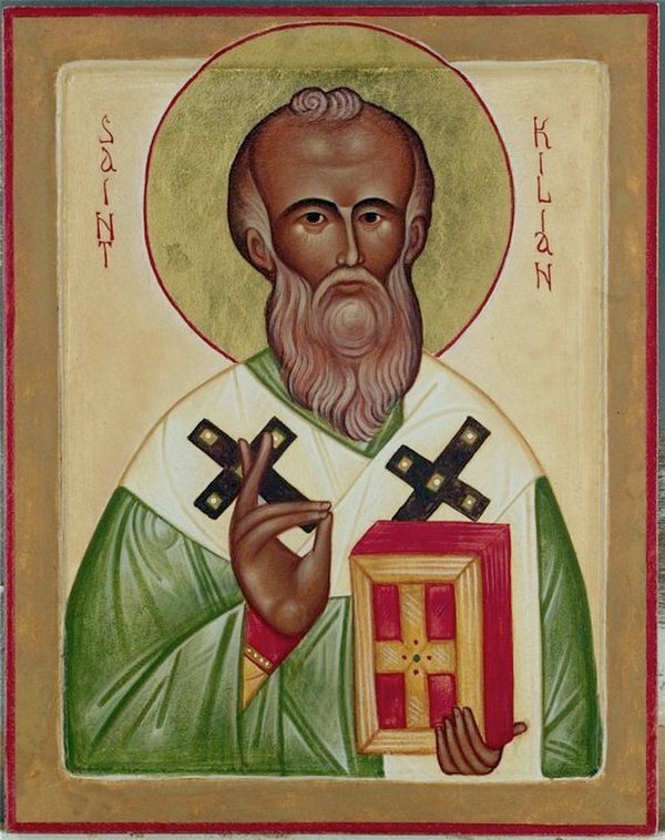Священномученик Килиан, еп. Вюрцбургский