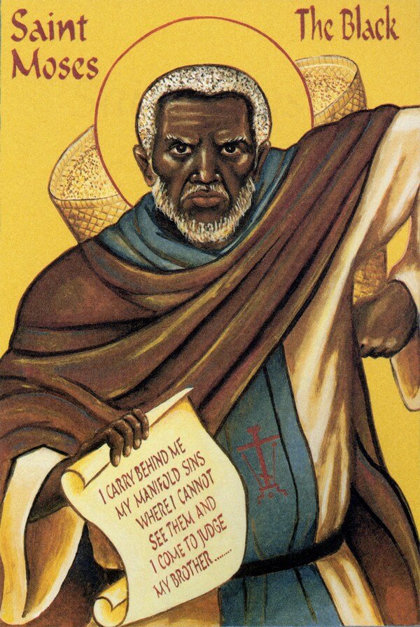 Преподобный Моисей Мурин, иеромонах