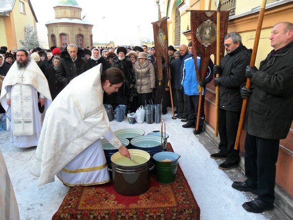 Праздник Крещения В Алчевске 2011 год