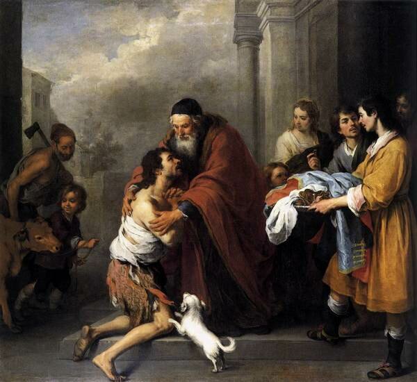 Мурильо, Бартоломе Эстебан. Return of the Prodigal Son 1667-70