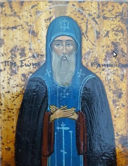 Преподобный Иона Климецкий, монах