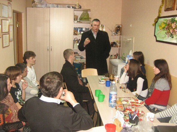 Встреча в Алчнвской молодёжке