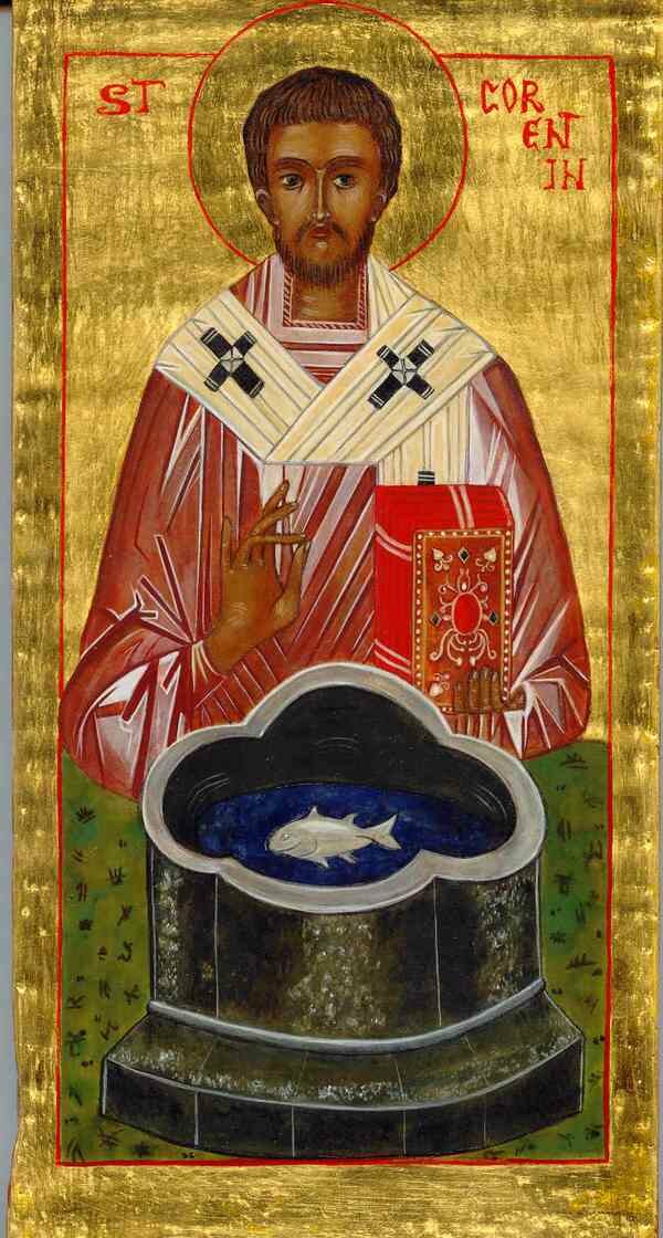 Святой Корентин отшельник, епископ Кемпера